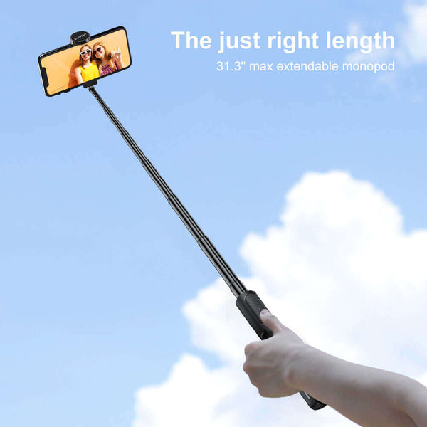 Atumtek Premium Mini 31.3-inch Phone Tripod Selfie Stick