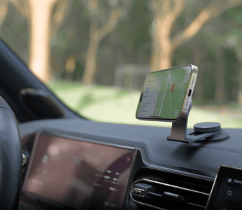 car phone mount adhesive application technique