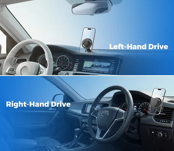 Left Righ Hand Drive Left vs Right-Hand Drive: Choosing Car Mounts for Your Region