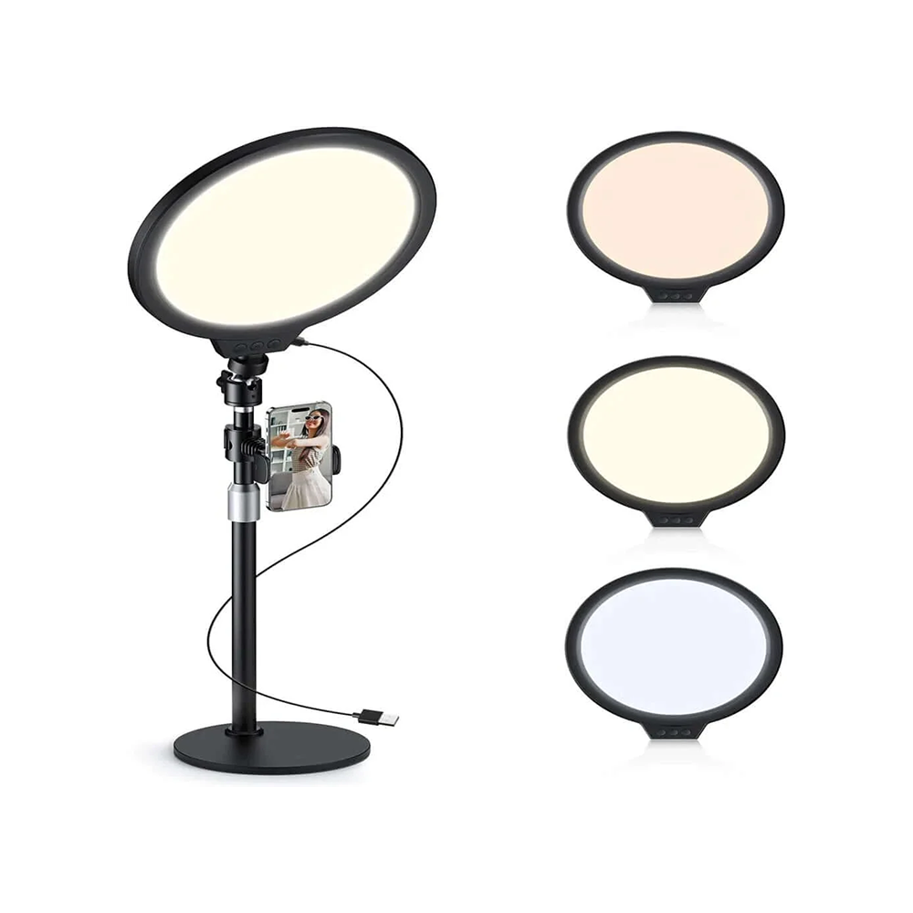 10" Full Screen Light with Extendable Desk Stand