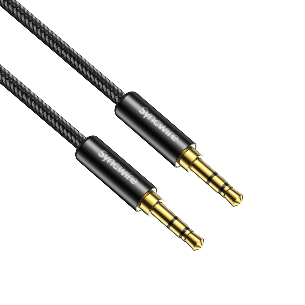 3.5mm Auxiliary Audio Nylon Braided Cable