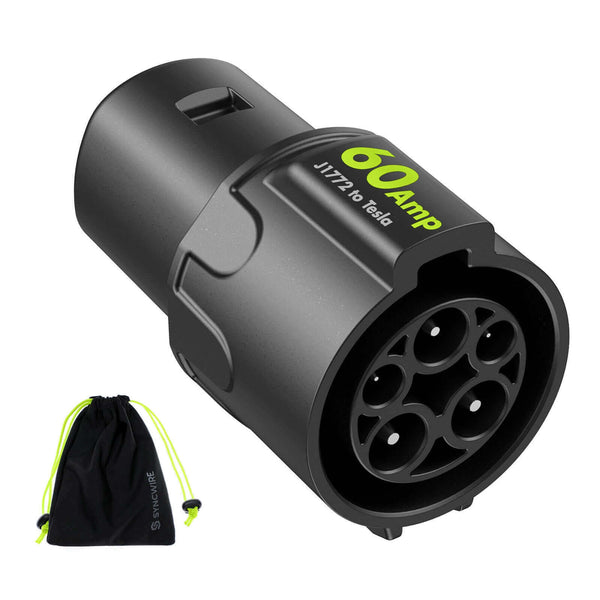 EV Charging Adapter (J1772 to Tesla), 60A/250V AC