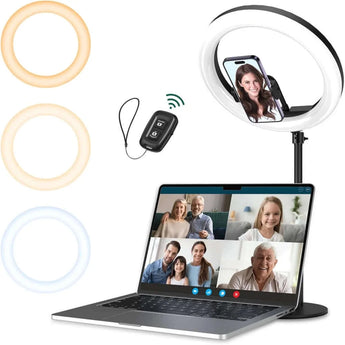 ATUMTEK-Selfie-Ring-Light-with-Desk-Stand-and-Phone-Holder