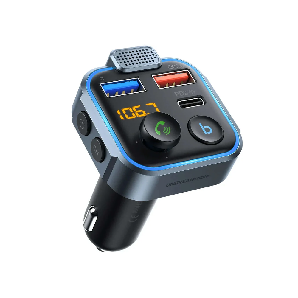 Bluetooth Car Charger 5.0 FM Transmitter for Car