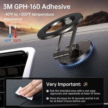 Fits MagSafe Car Mount for Car Dash&Tesla Screen