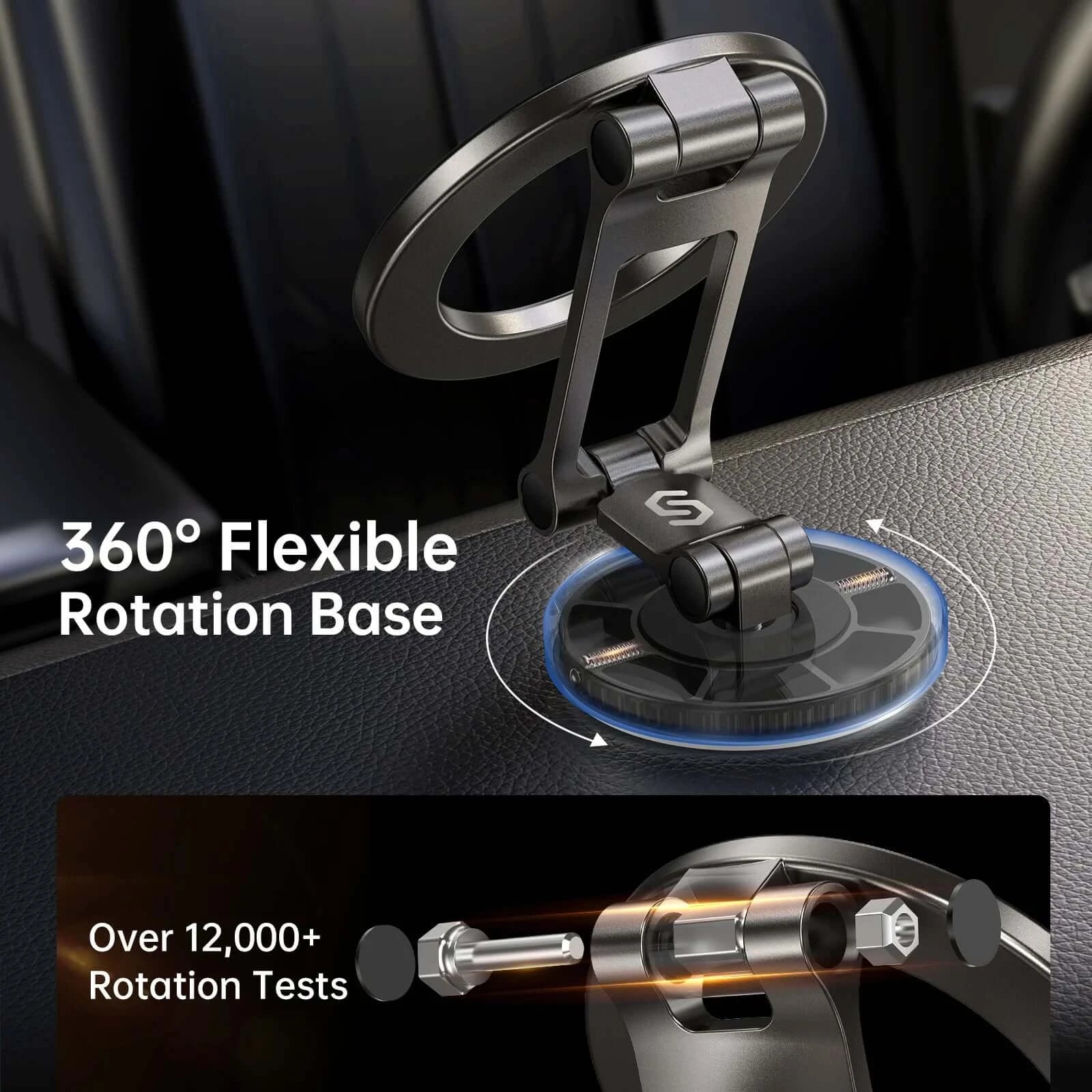 SYNCWIRE Magnetische Auto Telefoon Mount Space grijs SYNCWIRE Magnetische Auto Telefoon Mount Space grijs