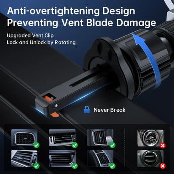 Hold Series Magnetic Car Phone Mount Long Arm Car Air Vent Version