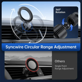 Hold Series Magnetic Car Phone Mount Long Arm Car Air Vent Version