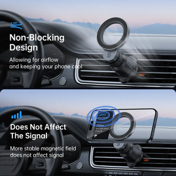 Hold Series Magnetic Car Phone Mount Long Arm Car Air Vent Version