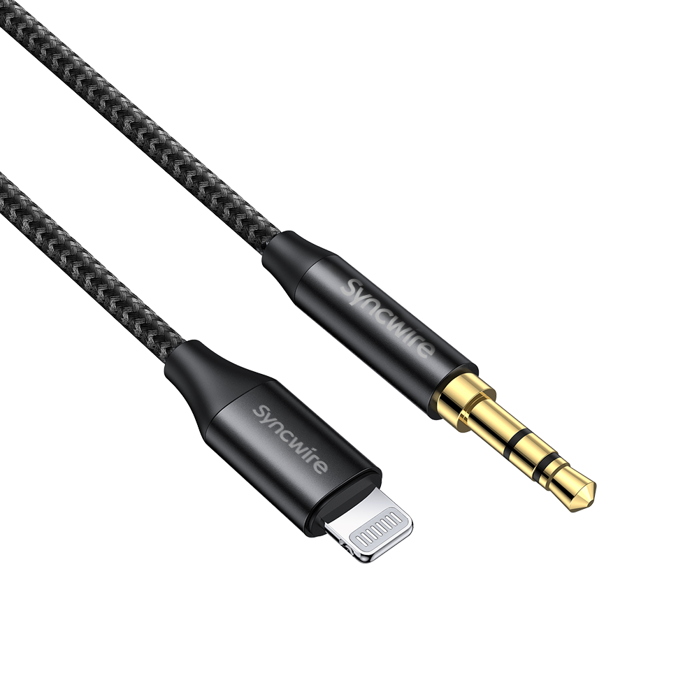 Lightning to 3.5mm Auxiliary Audio Cable (Apple MFi Certified)