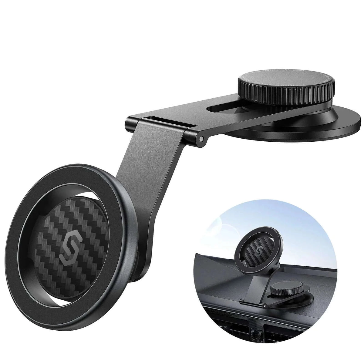 Magnetic Phone Car Mount - Universal Dashboard Windshield Car Phone Holder