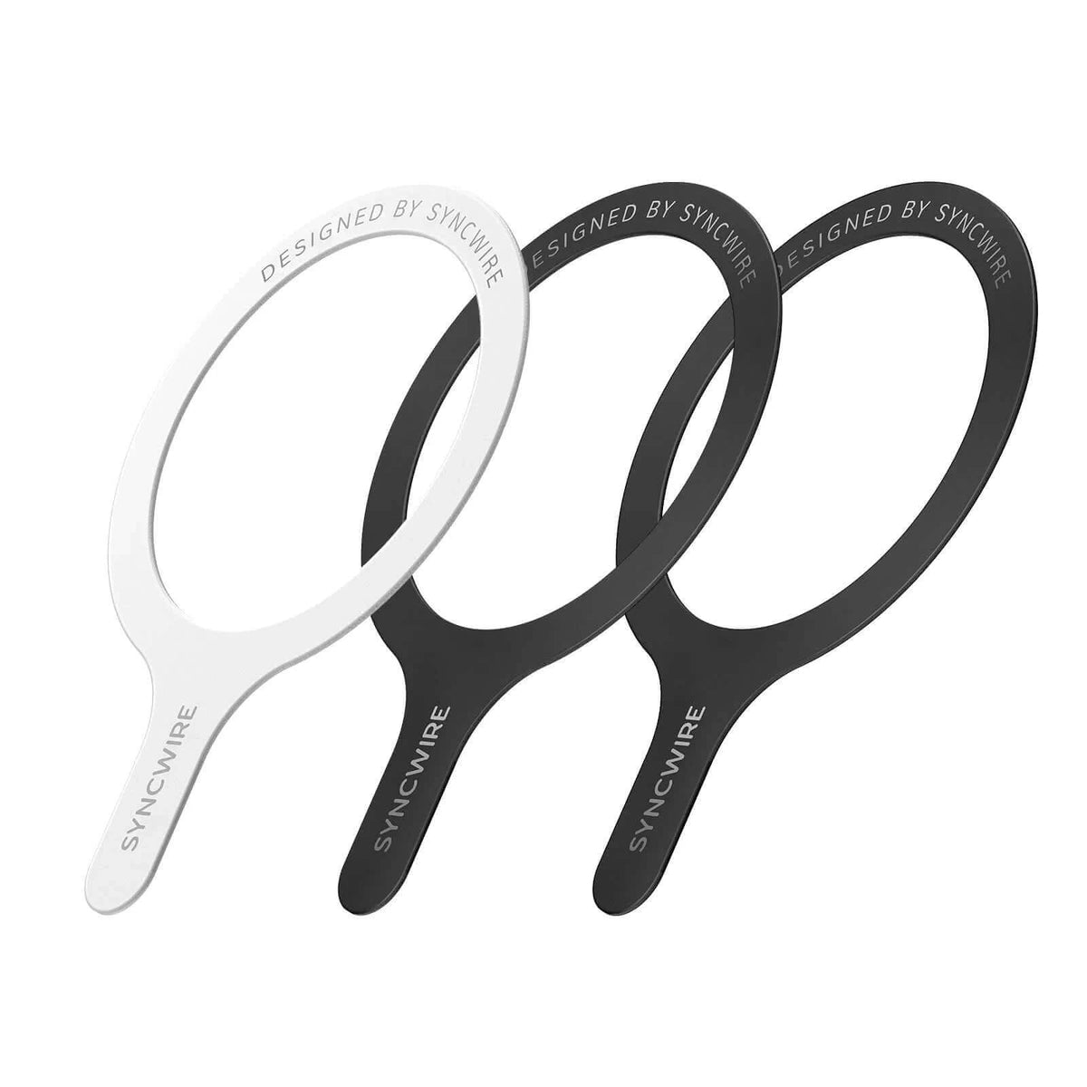 Magnetic Metal Ring(3 Pack) to Attach Your Phone
