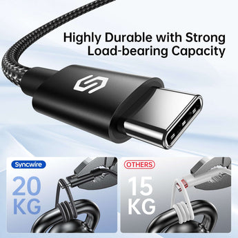  USB C Cable 6ft 2-Pack