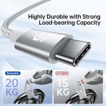  USB C Cable 6ft 2-Pack