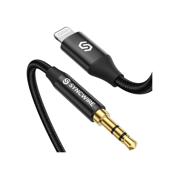 Lightning to 3.5mm Auxiliary Audio Cable (Apple MFi Certified)