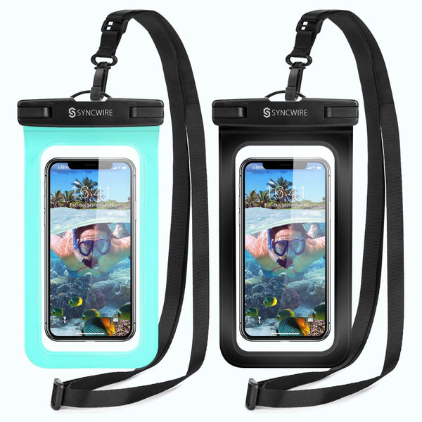 IP8X Waterproof Phone Pouch Underwater Dry Bag
